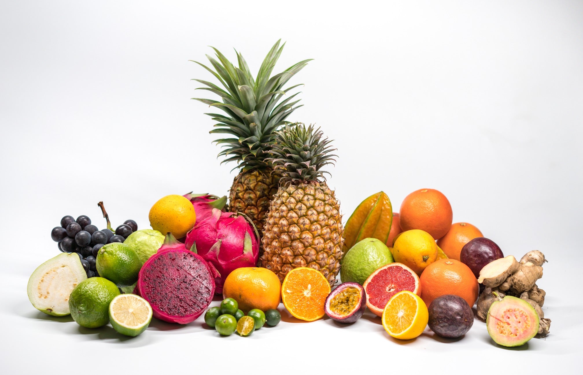 Frische Exotische Früchte- und Gemüsekiste