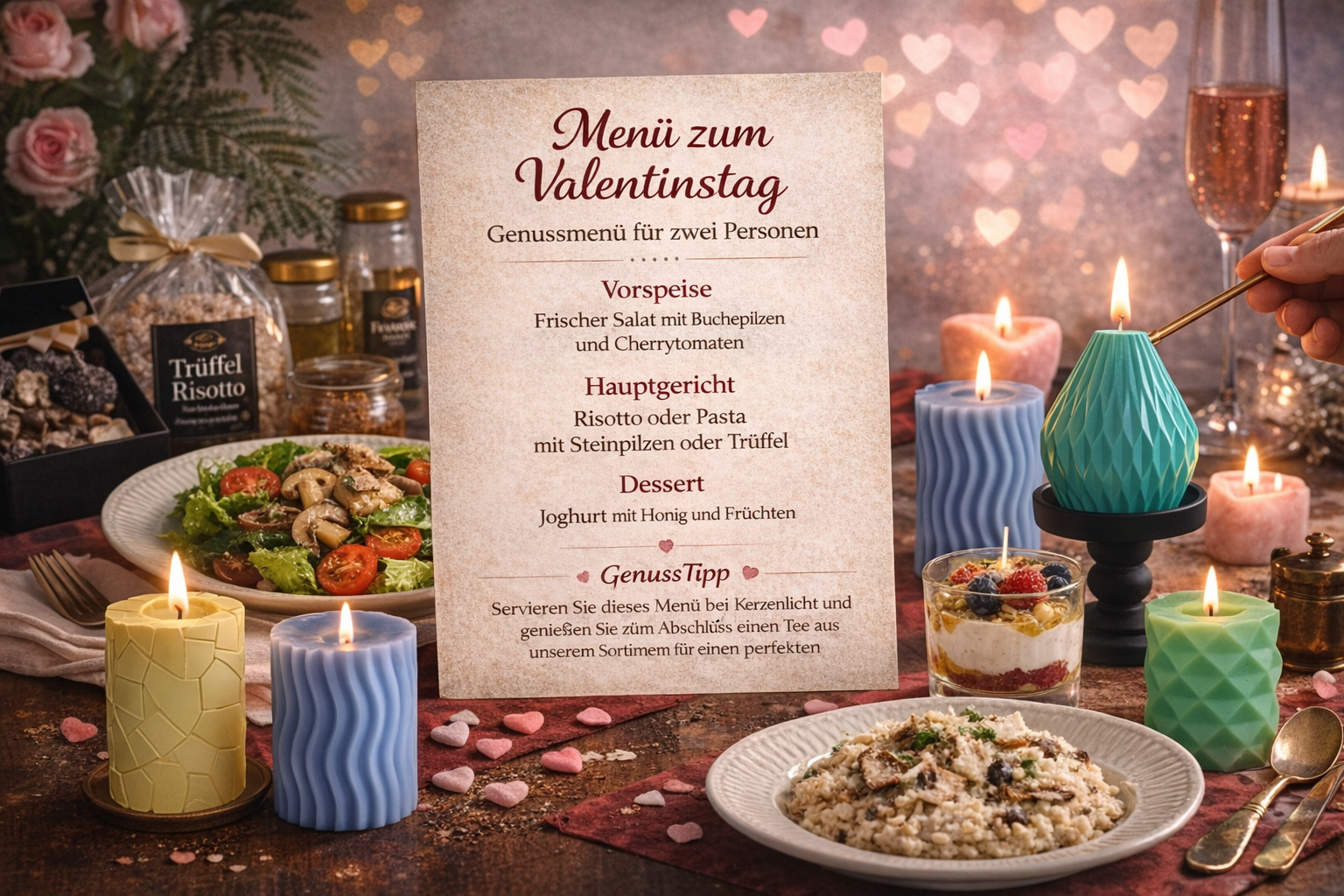 Genussbox Februar – Valentinstag Genussmoment