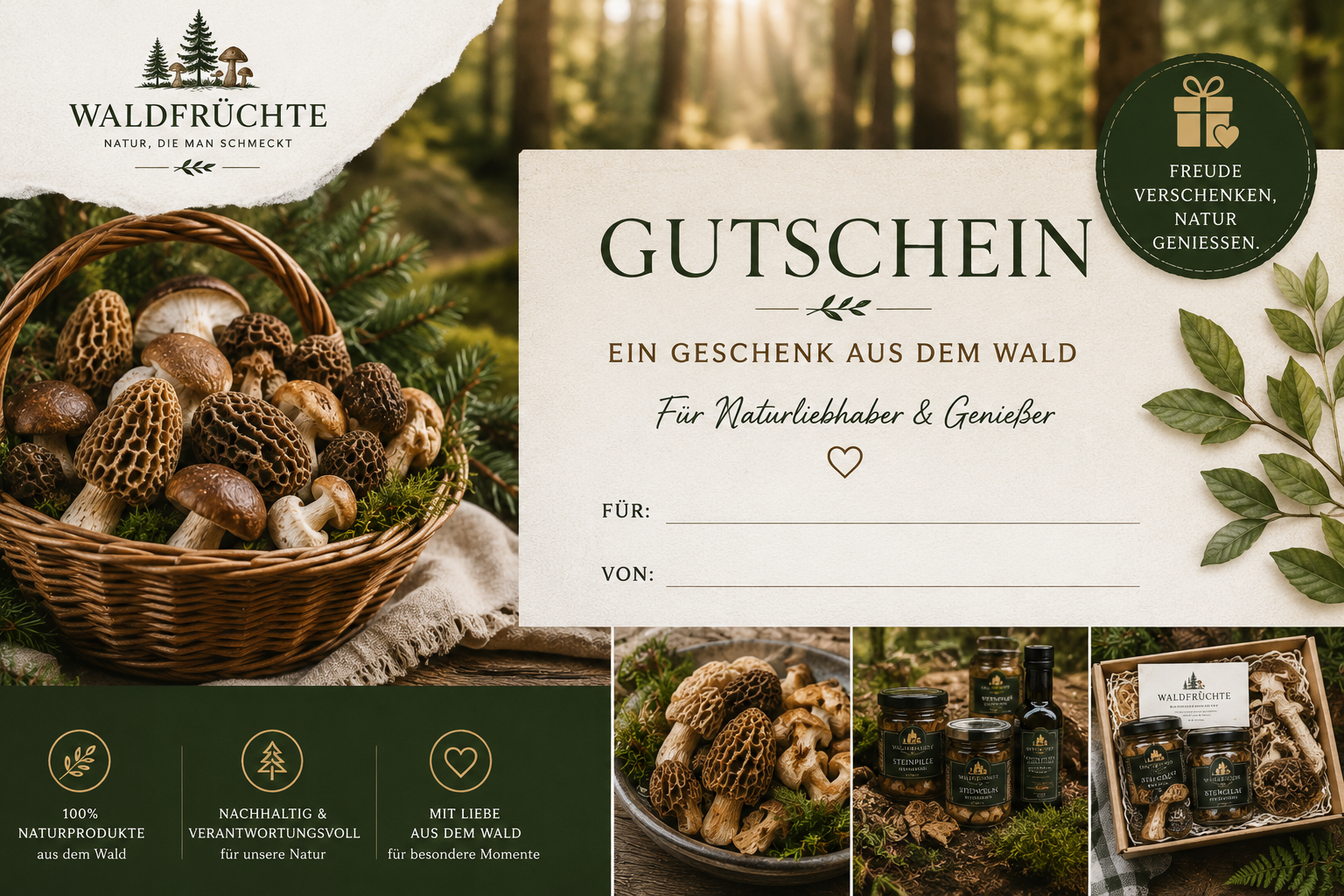 Waldfrüchte Zwicknagl-Gutschein