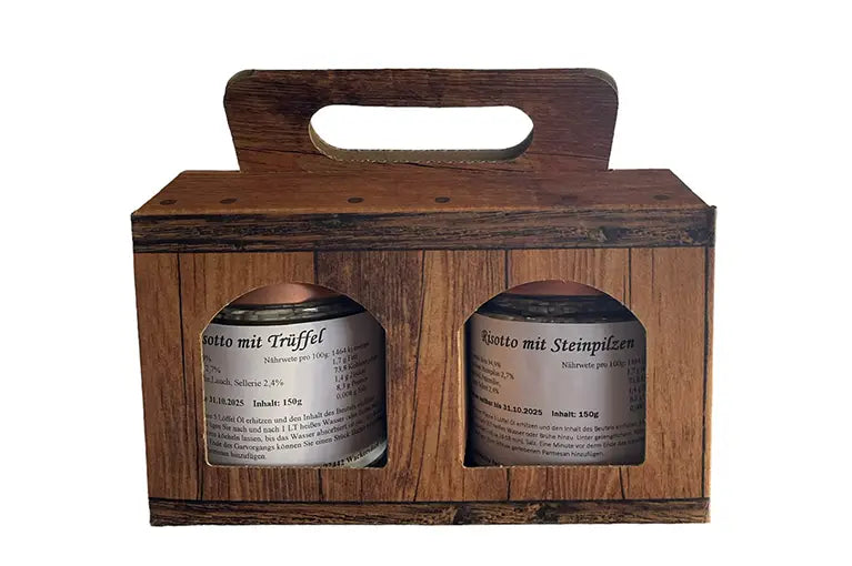 Risotto Trüffel und Steinpilzen