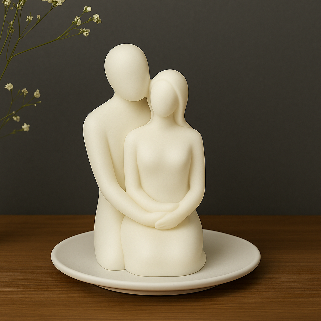 Zwei Verliebte – Keramikfigur