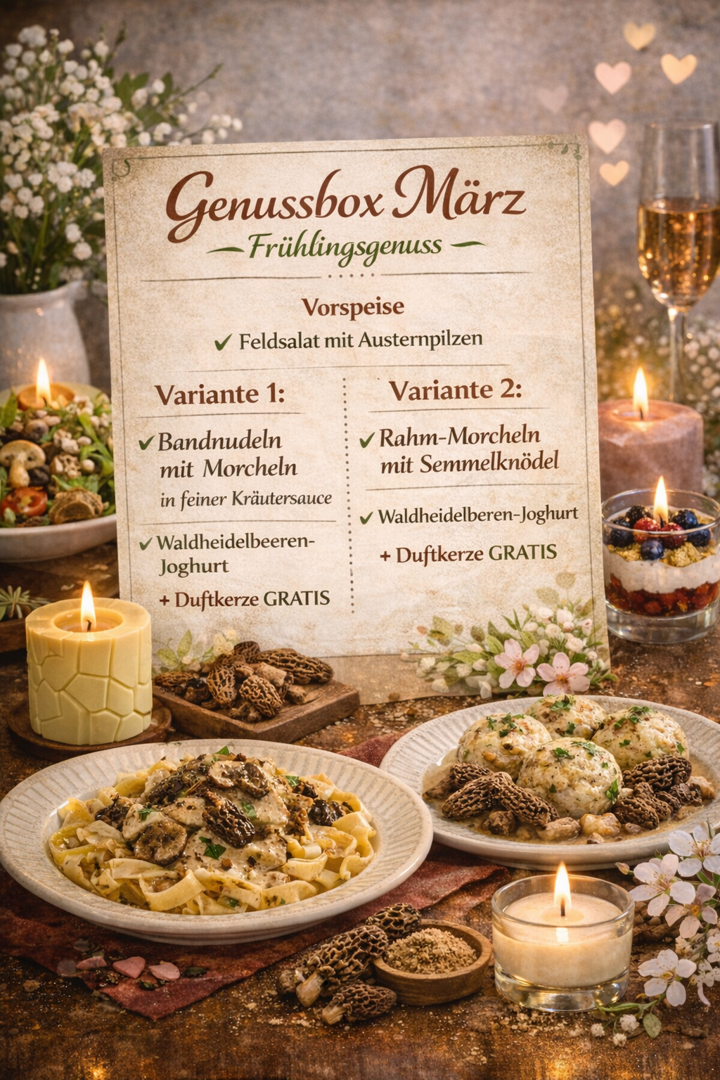 Genussbox März – Frühlingsgenuss