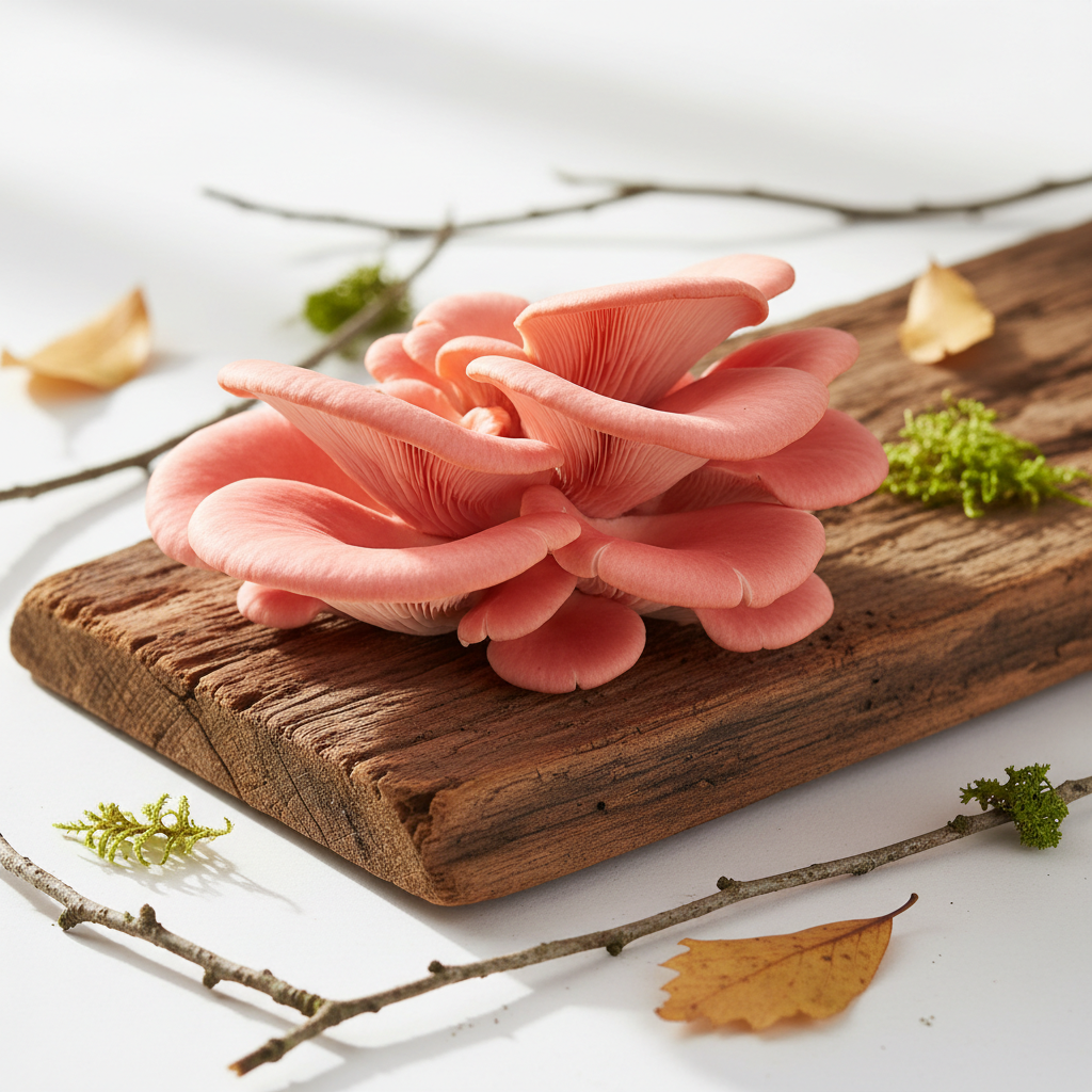 Frische Rosa Austernseitlinge