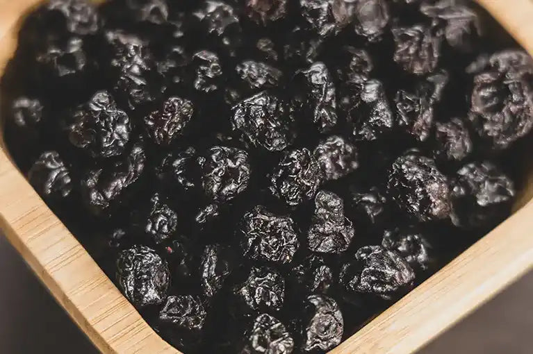 getrocknete Aronia Beeren