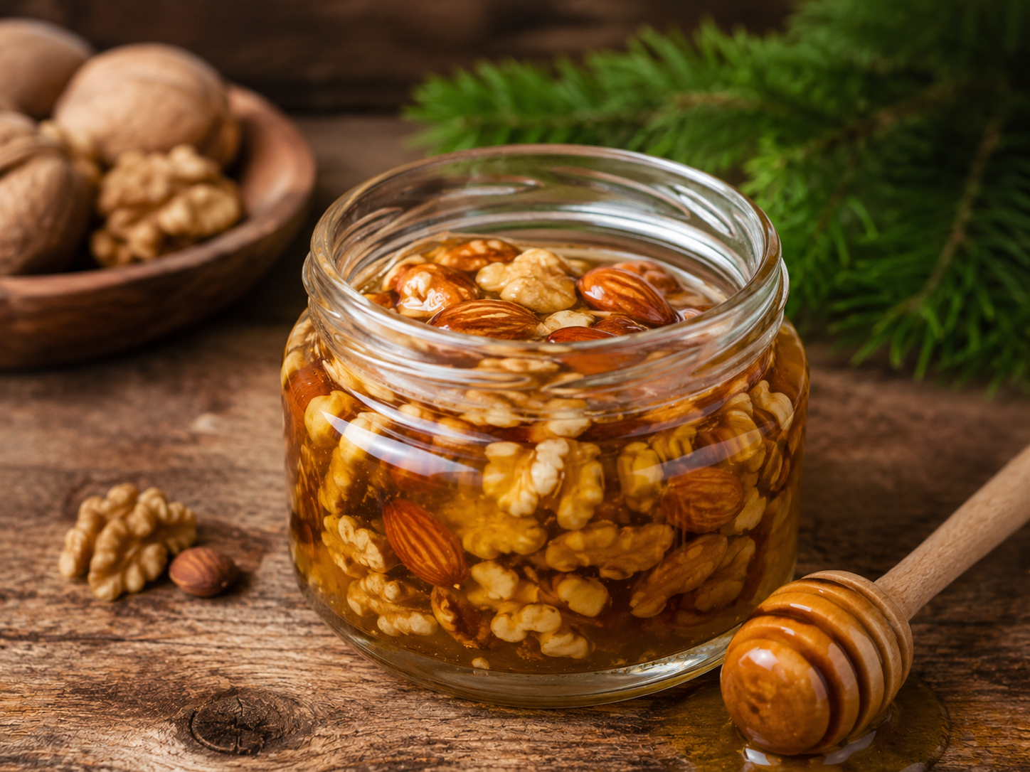 Waldhonig mit Nüssen - 200g
