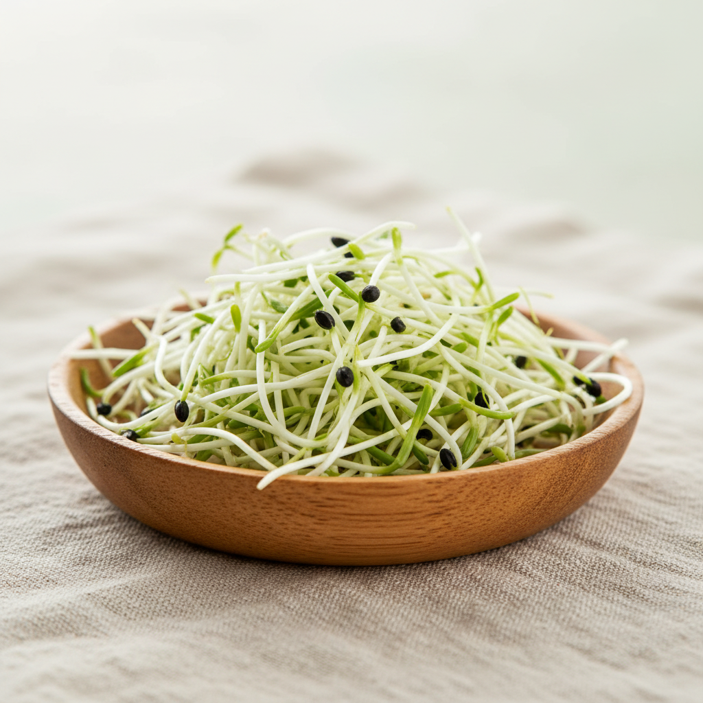 Knoblauch Sprossen