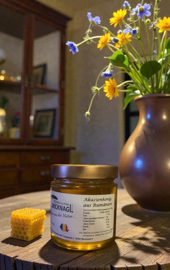 Akazienhonig aus den Rumänische ökologische Wälder -400g