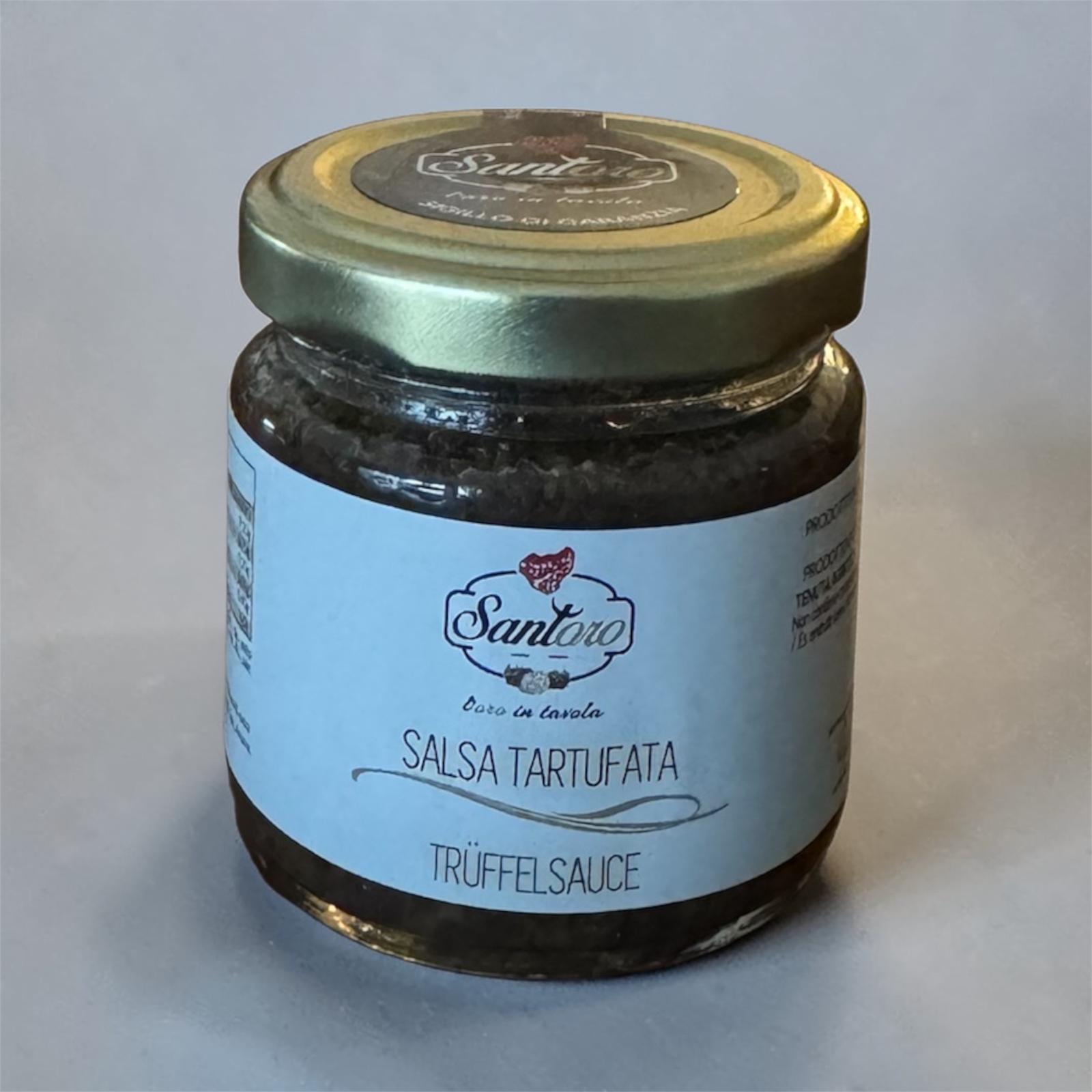 Schwarze Trüffelsauce 90g / Salsa tartufata nera 90g