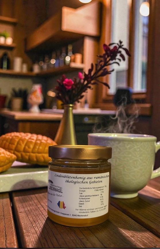 Lindenblütenhonig aus rumänischen ökologischen Gebieten- 400g