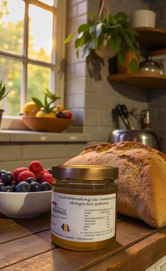 Lindenblütenhonig aus rumänischen ökologischen Gebieten- 400g