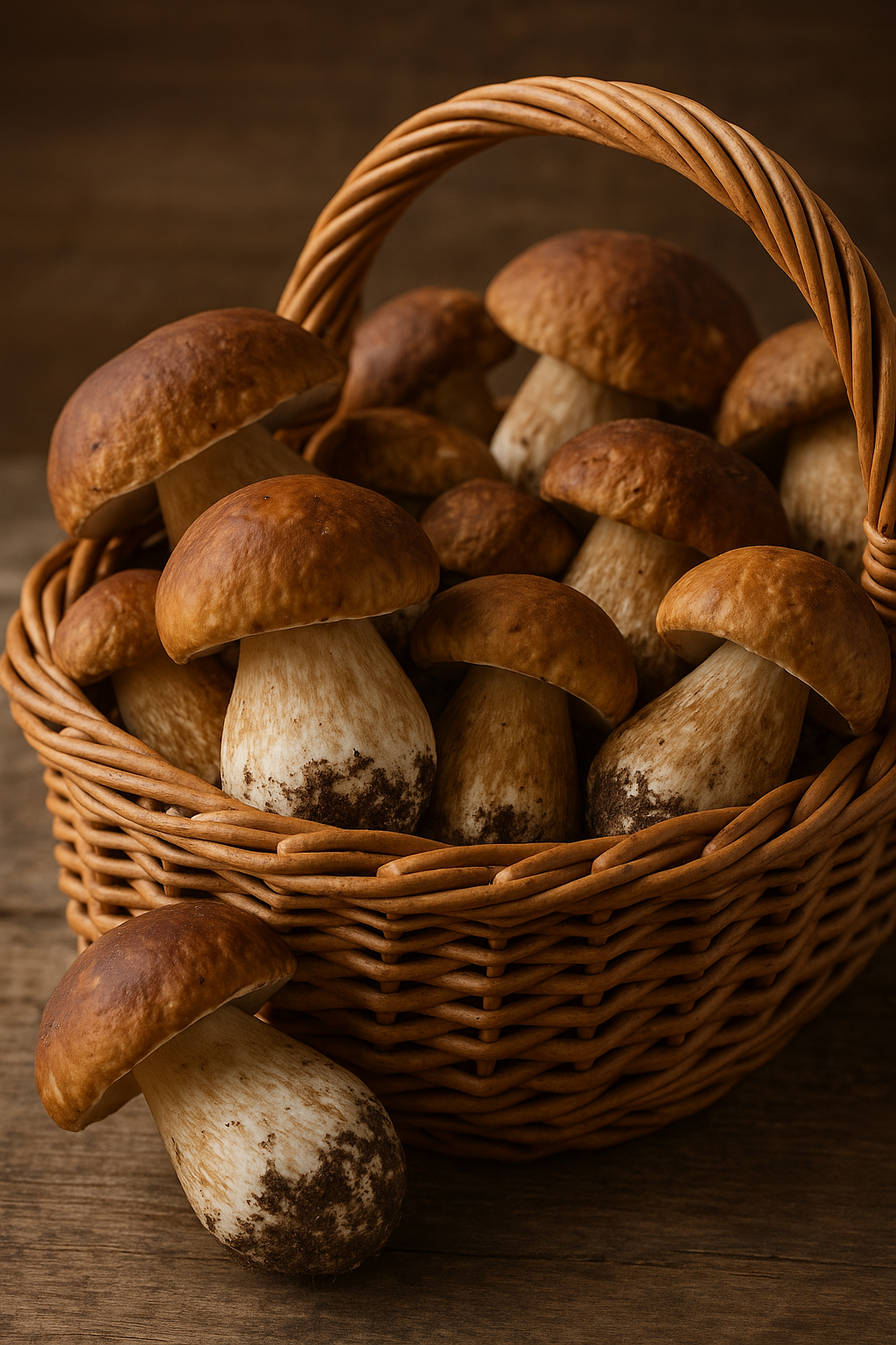 Frische Steinpilze Frische Steinpilze