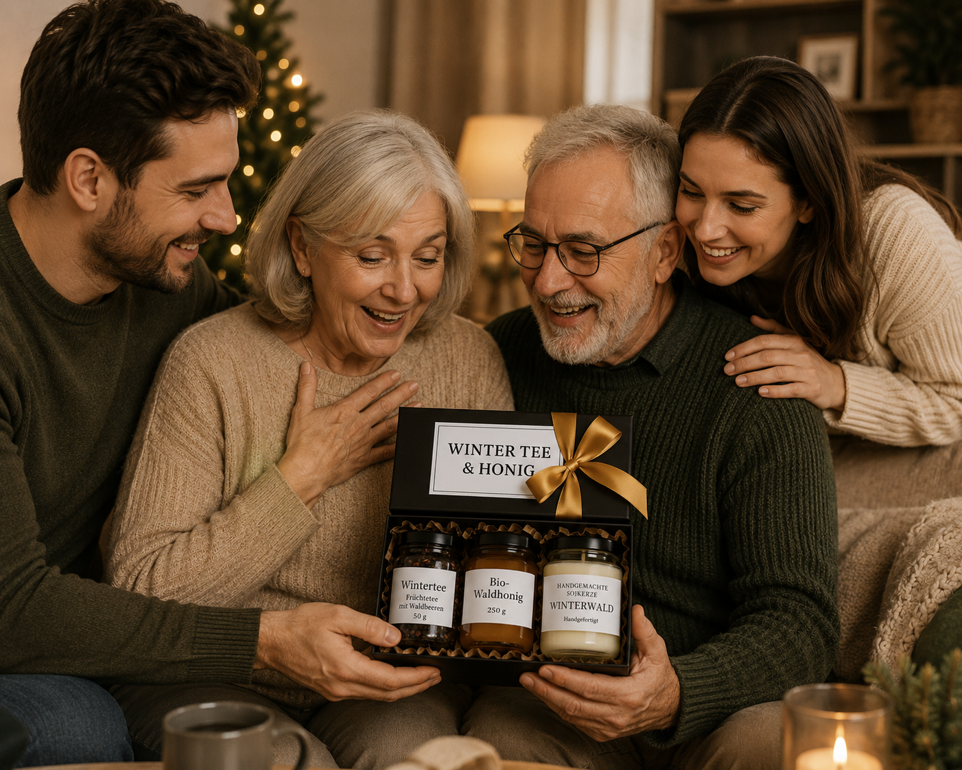 WINTER TEE & HONIG BOX MIT KERZE