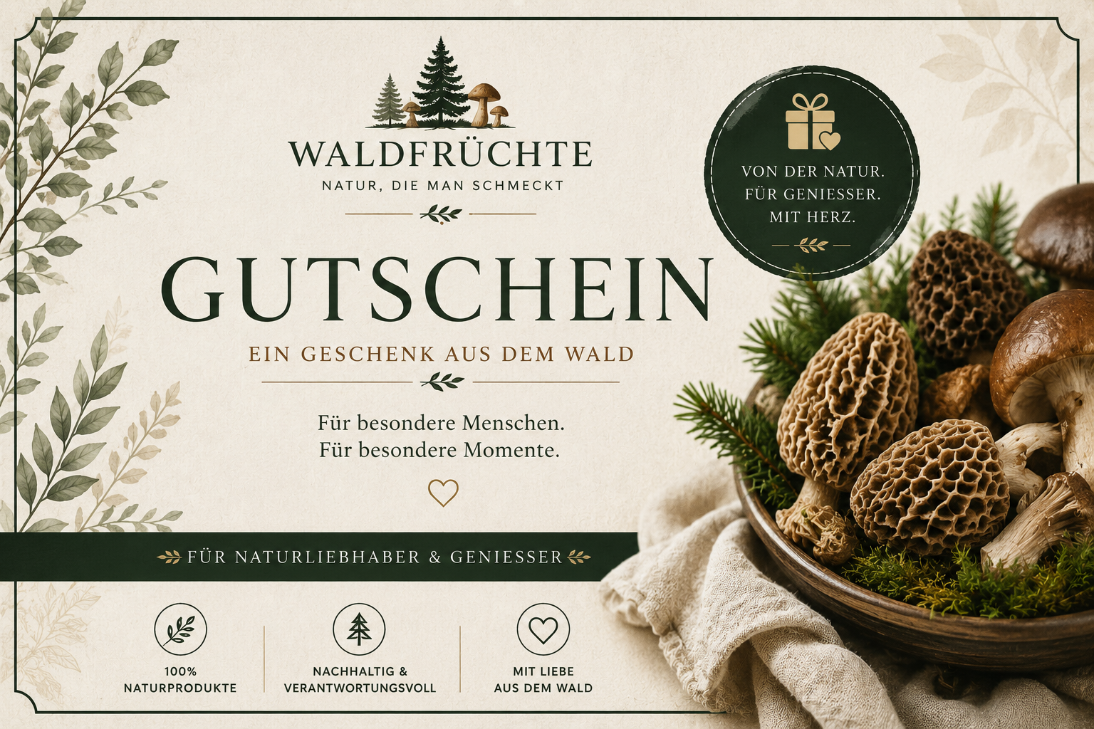 Waldfrüchte Zwicknagl-Gutschein
