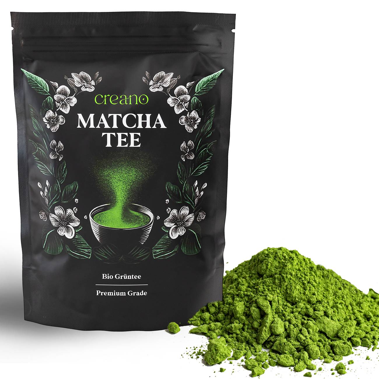 Creano Bio Matcha Tee 100g – Premium Qualität