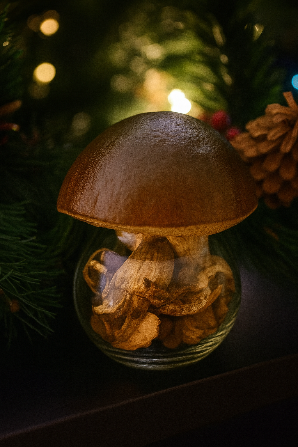 Mischpilze getrocknet - 15 g in Pilzglas