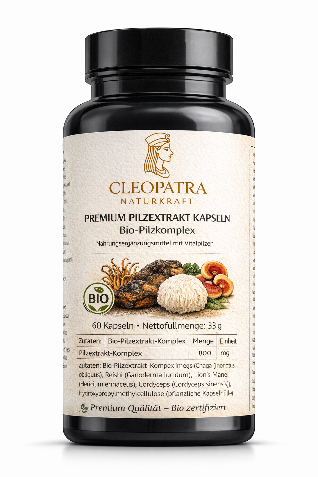 Premium Pilzextrakt Kapseln