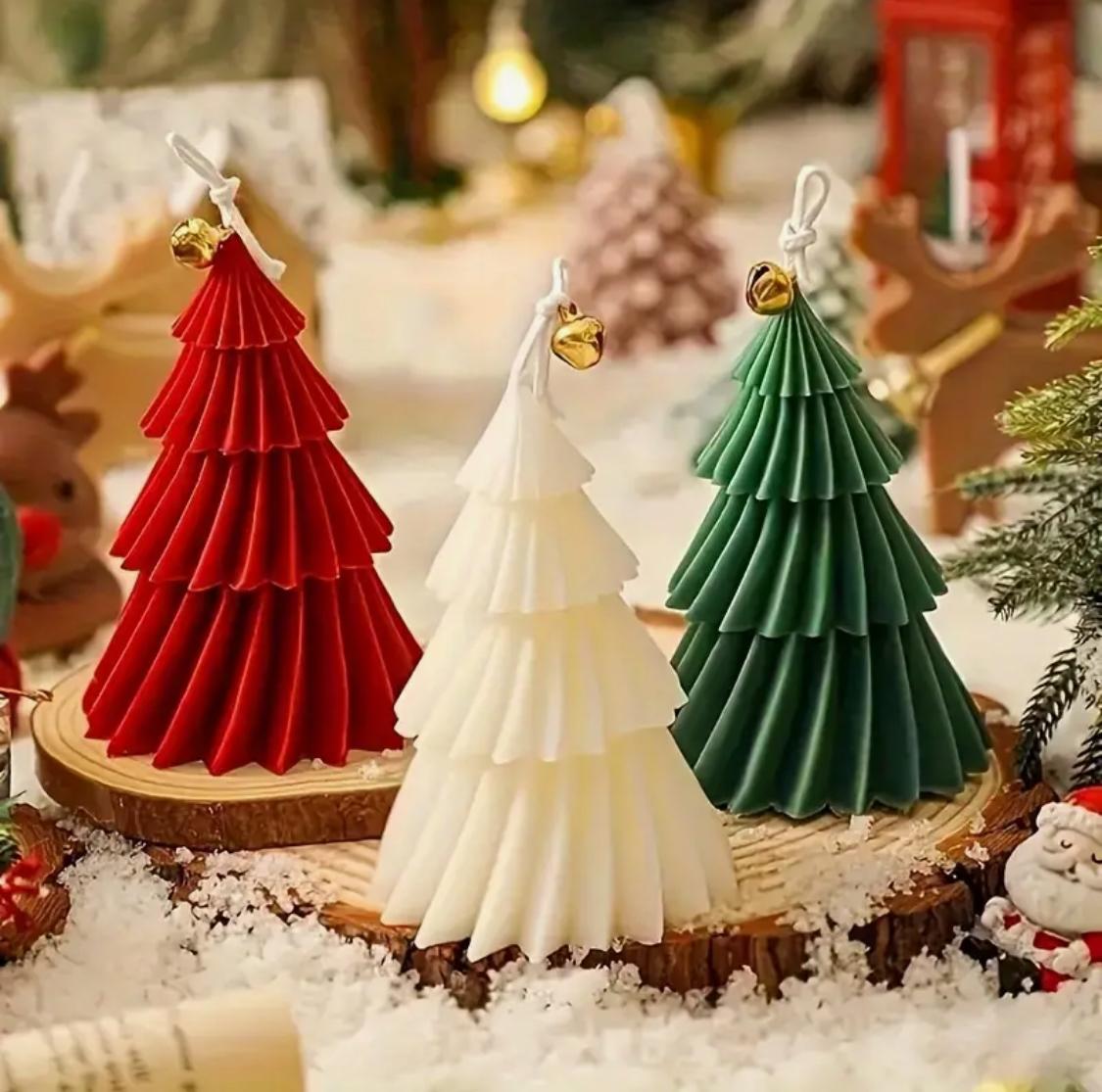 Winterzauber Tannenbaum-Trio