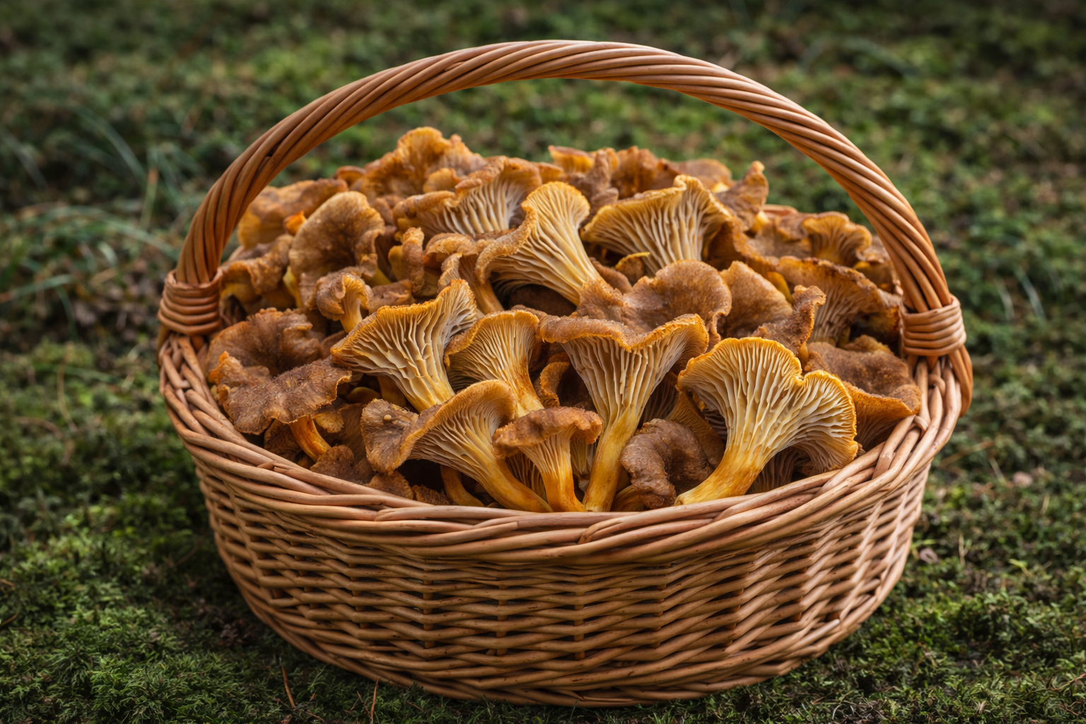Frische Chantarelle