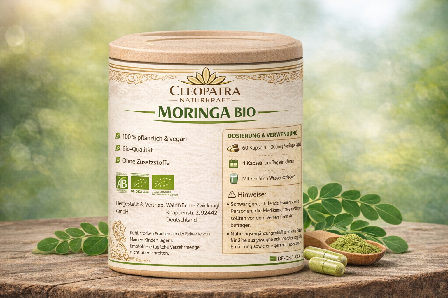Bio-Moringa-Kapseln