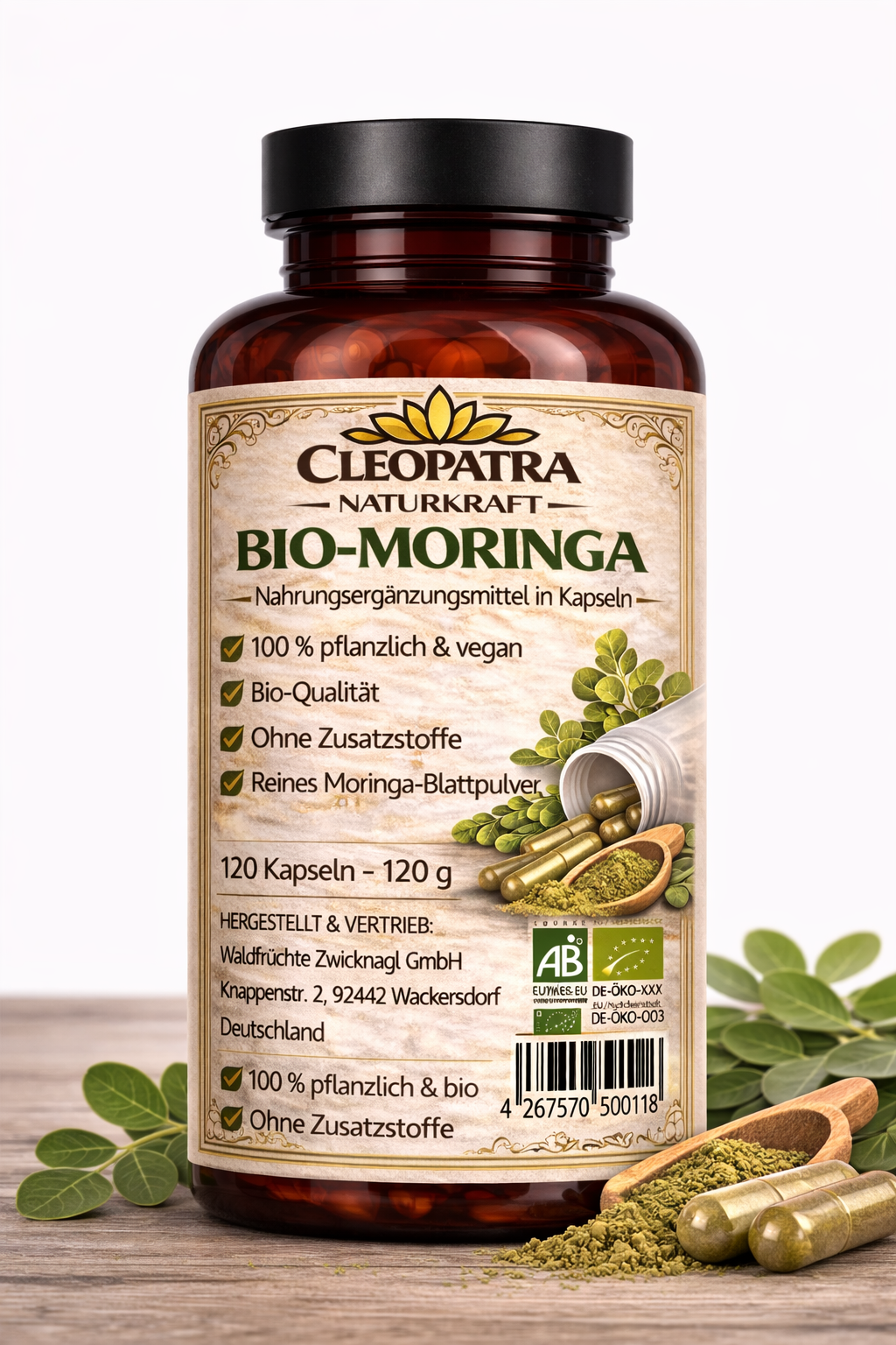 Bio-Moringa-120 Kapseln