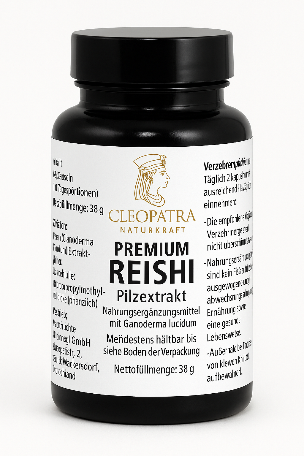 Premium Reishi Extrakt Kapseln